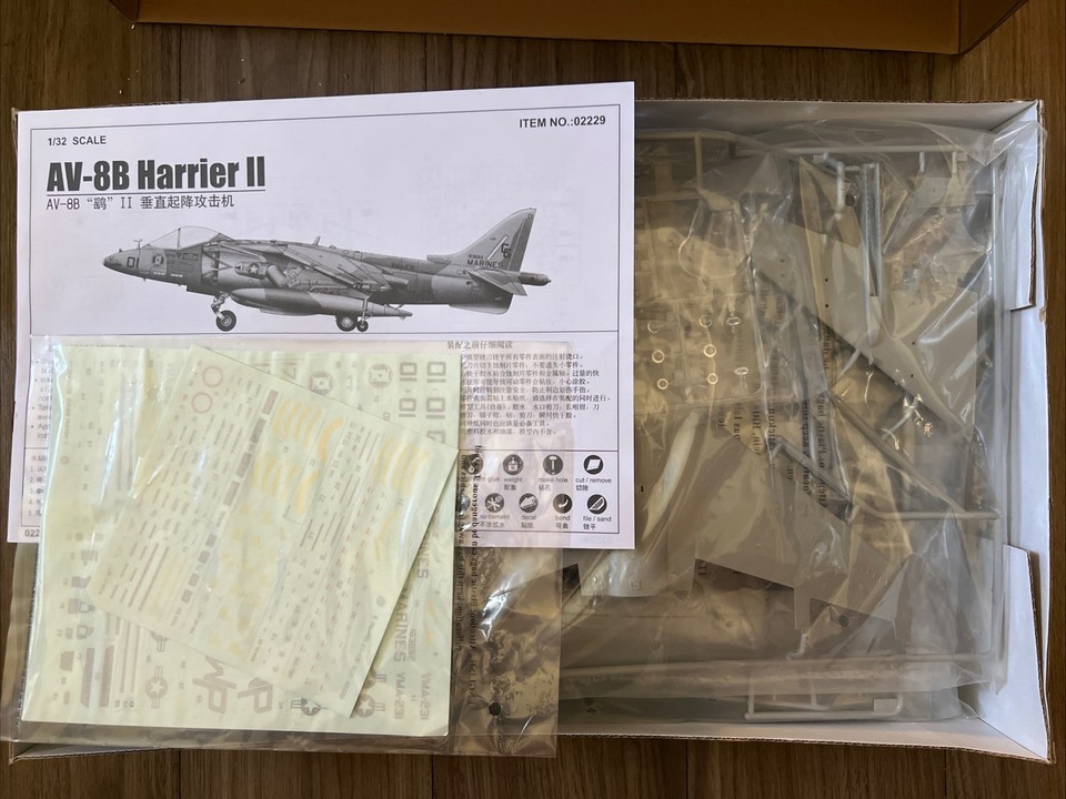 trumpeter-1-32-av-8b-harrier-model-kit-ebay
