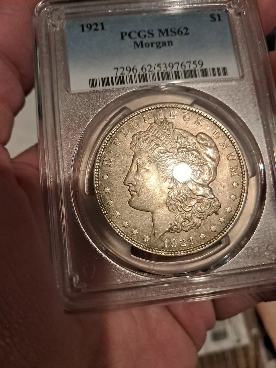 1921 Morgan Dollar MS62 CAG認定