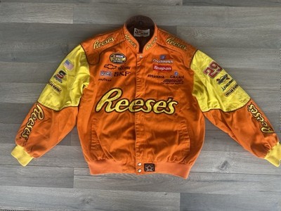 Vintage Rare Reese's Kevin Harvick NASCAR Racing Chase Jacket Size