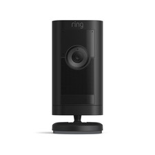 Ring Stick Up Cam Battery - Indoor/Outdoor Smart Security Camera, Black