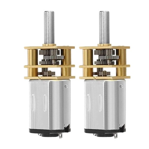 Motor de reducción de micro velocidades de 2 piezas motor eléctrico pequeño engranado para modelos - Imagen 8 de 12