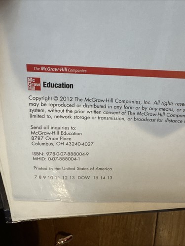 Mcgraw-Hill Physical Science Textbook, Teacher Edition 1 & 2, Workbook. Glencoe - Picture 6 of 12