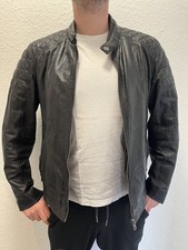 Lederjacke schwarz Marke Globetrotter