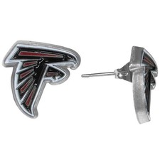 Atlanta Falcons Stud Earrings NFL Logo Fan Gear Game Day Team Spirt Football