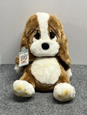 Applause Sad Sam Honey Talking Hound Dog Plush 13" with Sound Tags Vintage EUC