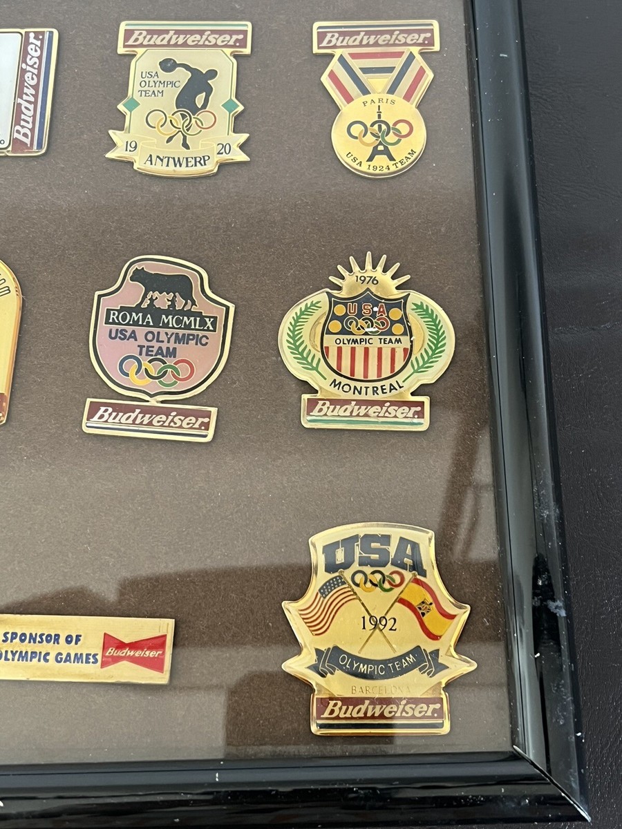 Budweiser Olympic Frames Pin Set (10 Pins) | eBay