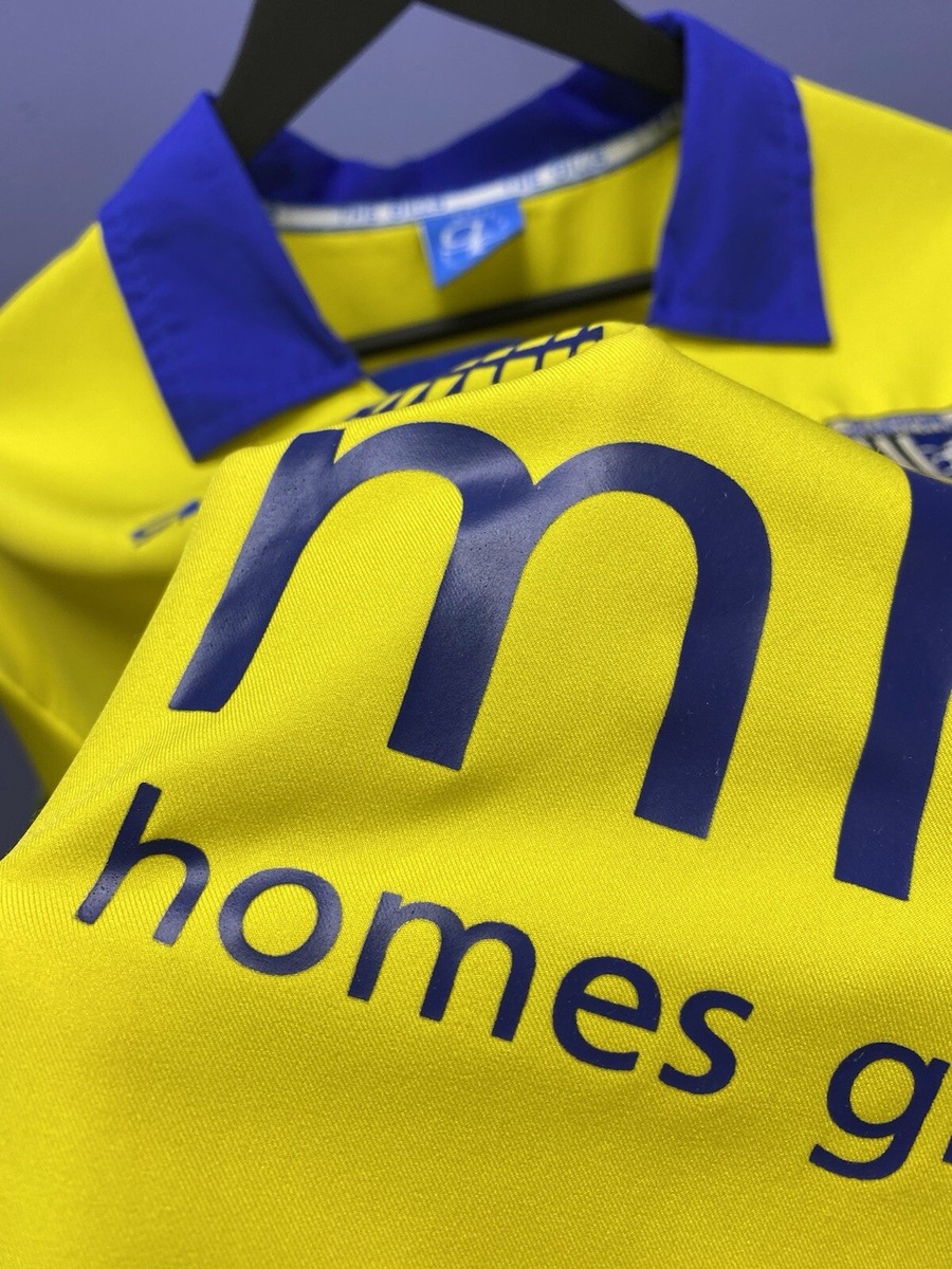 MAILLOT DE FOOTBALL Gillingham 2004 - 2005 Gills MHS Homes Group Away