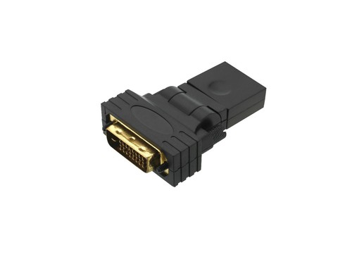 HDMI EXTENDER FEMALE MALE COUPLER ADAPTER JOINER CONNECTOR ROTATE SWIVEL 90 DVI - Picture 34 of 35