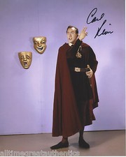 CARL REINER SIGNED AUTHENTIC SID CAESARS HOUR 8X10 PHOTO B w/COA ACTOR COMEDIAN