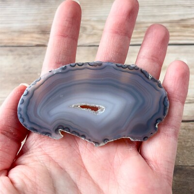Natural Agate Geode Slice Size 1