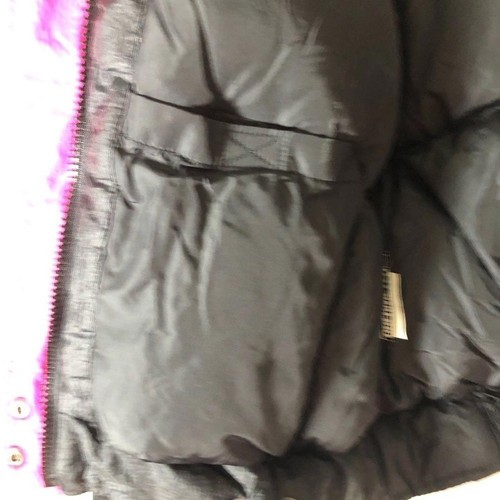 Black Vintage Obermeyer SZ 12 Hot Pink Dreamer Prime Down Ski Jacket 80's 90's - Picture 8 of 14