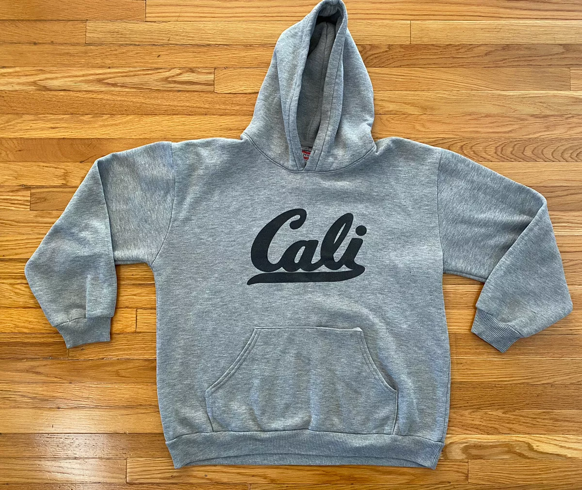 Vintage 90’s Hill Heavyweight Cali Hoodie SZ XL Pullover Sweatshirt Made in  USA