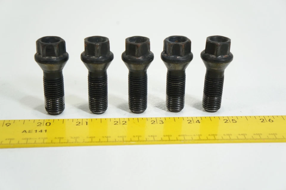 BMW 750LI 745LI 2002-2008 760LI E65 E66 TUERCA RUEDA JUEGO DE 20 pernos Foto 2 de 4