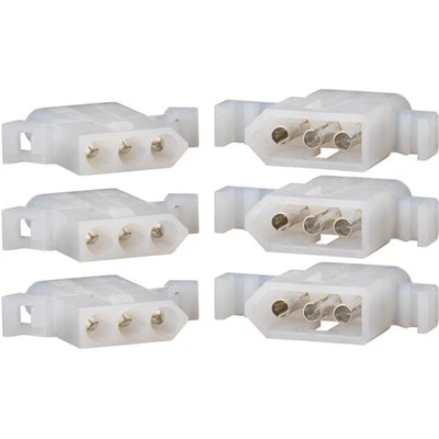 Molex 3-Pin Connector Kit 0.093" 3 Sets