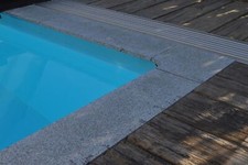Pool Beckenrandsteine Granit Schwimmbadumrandung für rechteckige Swimmingpools