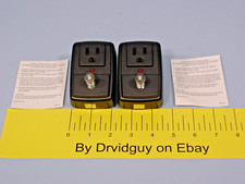 QTY 2 ITW LINX R1-3MS-G 1 Outlet 900 Joule Surge Suppressor See Pics R1-3MS