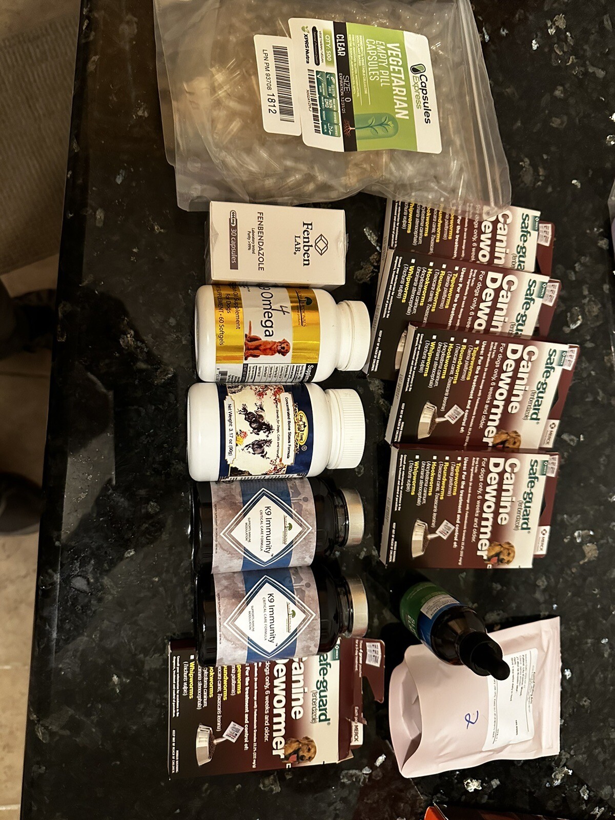 Safe Guard Fenbendazole Dewormer Dogs + Other Holistic Cancer Powders