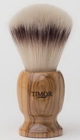 Timor Solingen Shaving Brush Vegan Synthetic Hair Silberspitzoptik Olive Wood Timor Solingen Shaving Brush Vegan Synthetic Hair Silberspitzoptik Olive Wood