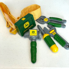John Deere ERTL Collectors Kids Tools Talking Tool Belt Play Set Kit