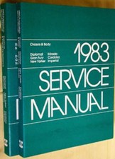 1983 Chrysler Dodge Plymouth Shop Service Repair Manual