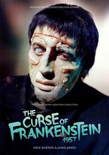 The Curse of Frankenstein Chris Lee Peter Cushing Hammer horror movie magazine