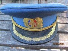 Romania Rum&auml;nien Air Force Luftwaffe Schirmm&uuml;tze peaked cap Offiziere officers