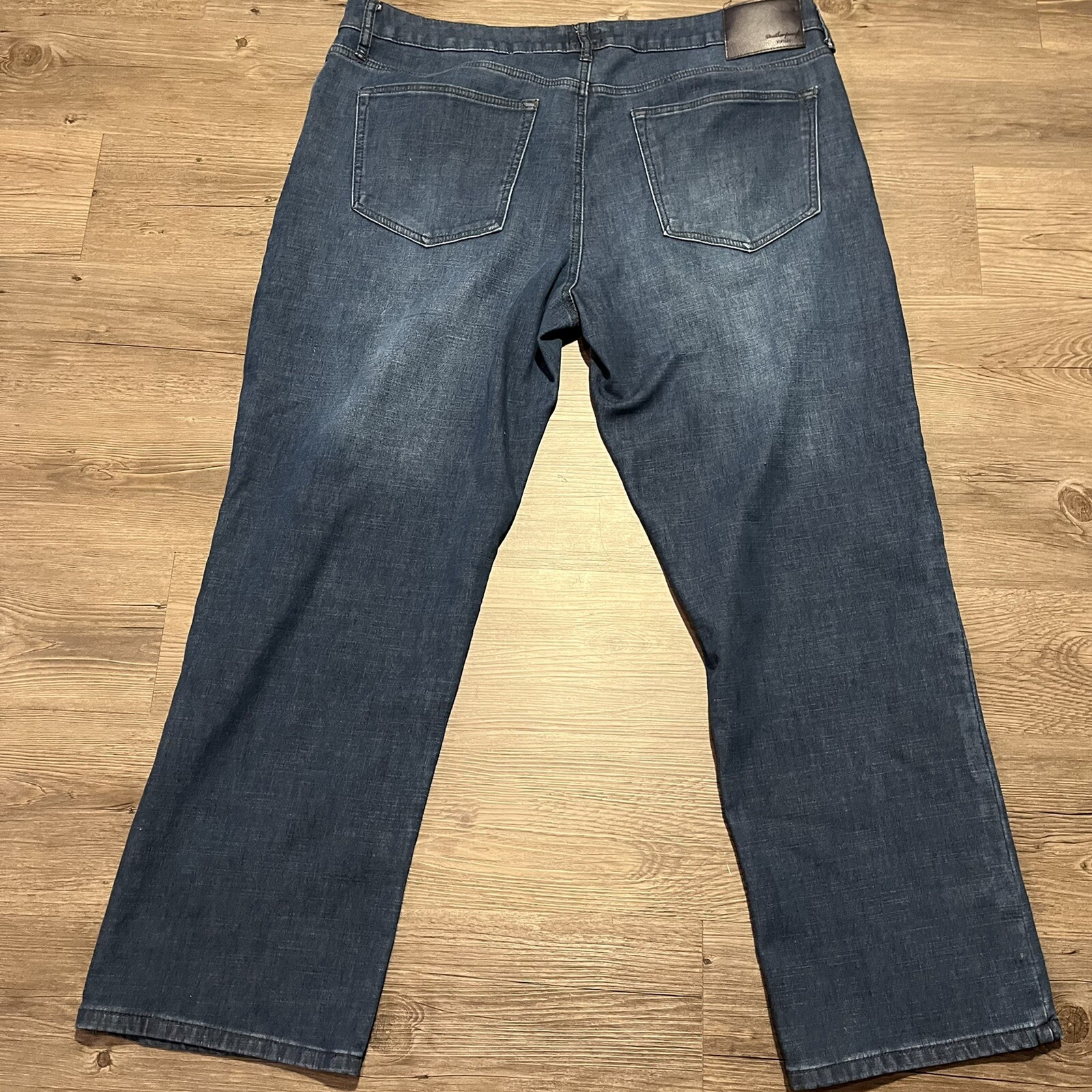 Mens Original Weatherproof Fleece Lined Blue Jeans Vi… Gem