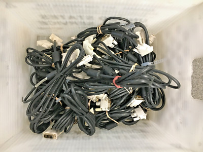 Lot of 50 DVI-D Single Link Male To Male Video DVI Cable for Monitor PC LCD TV