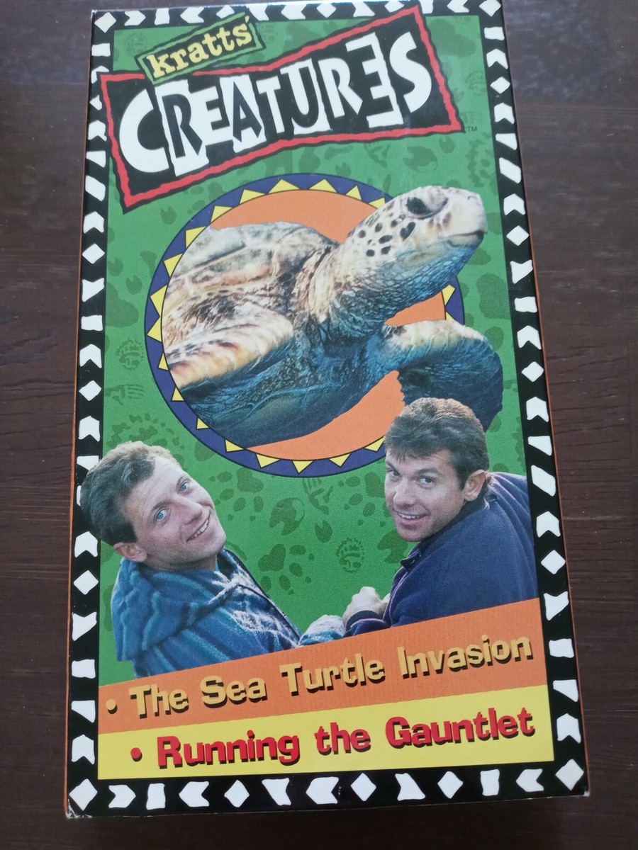 Kratts Creatures: sea turtle invasion VHS | eBay