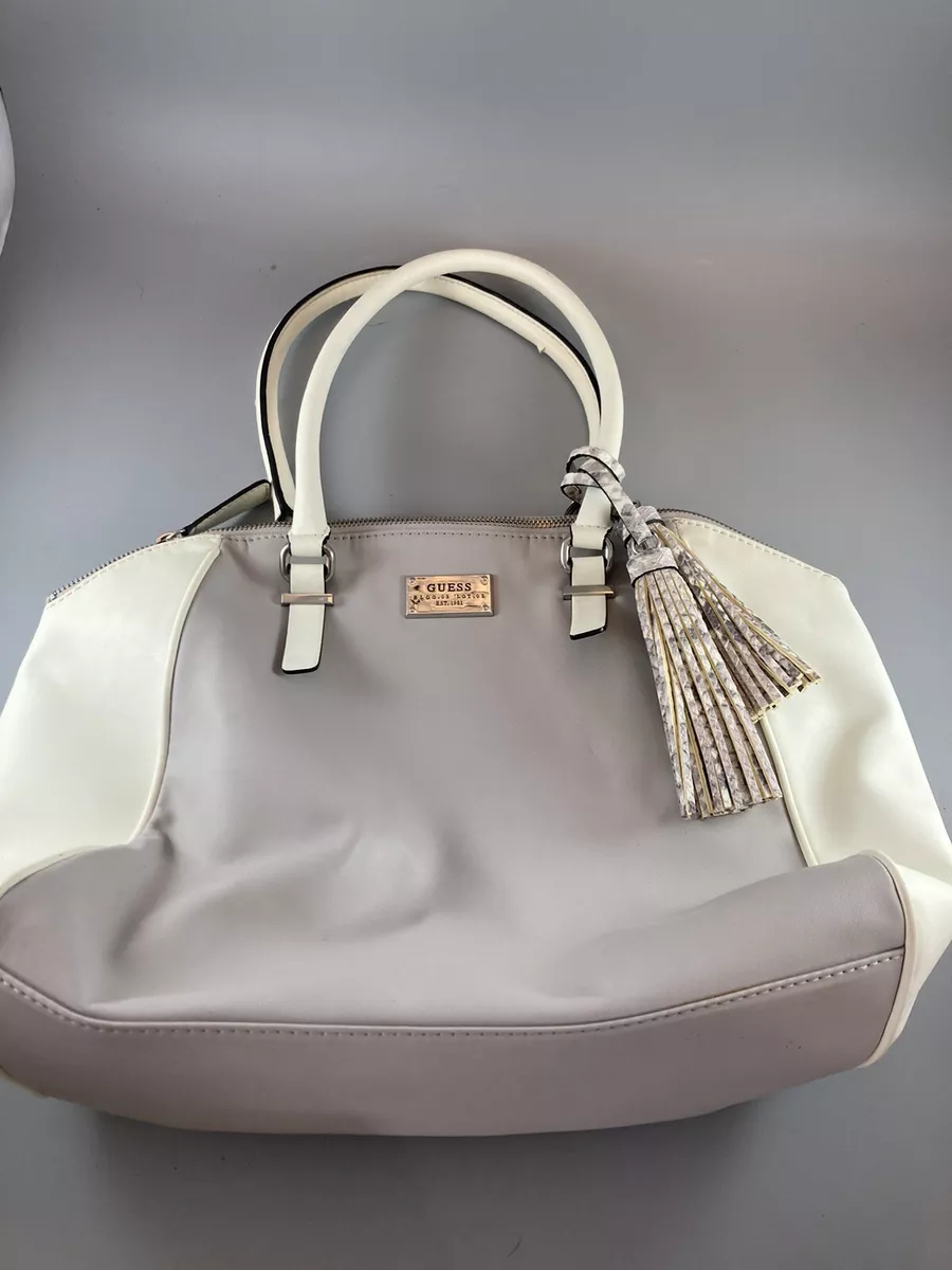 Michael Kors Voyager East West Logo Signature Tote Bag Pale Grey White NWT  $298