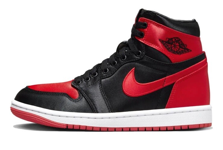 Nike Women's Air Jordan 1 Retro High OG Satin Bred FD4810 061