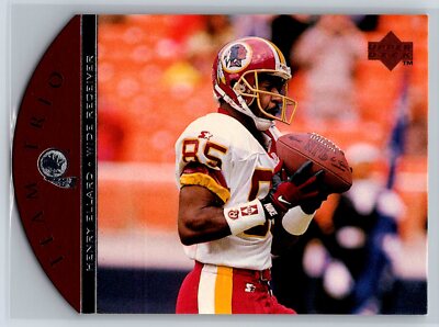 1996 Upper Deck Henry Ellard Team Trio Insert Washington Redskins #TT86