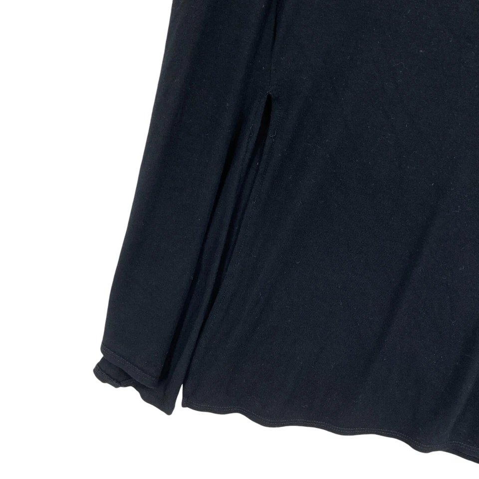 Camiseta sin mangas Fabletics para mujer XL negra abertura lateral sin mangas pulóver ligero Foto 4 de 4