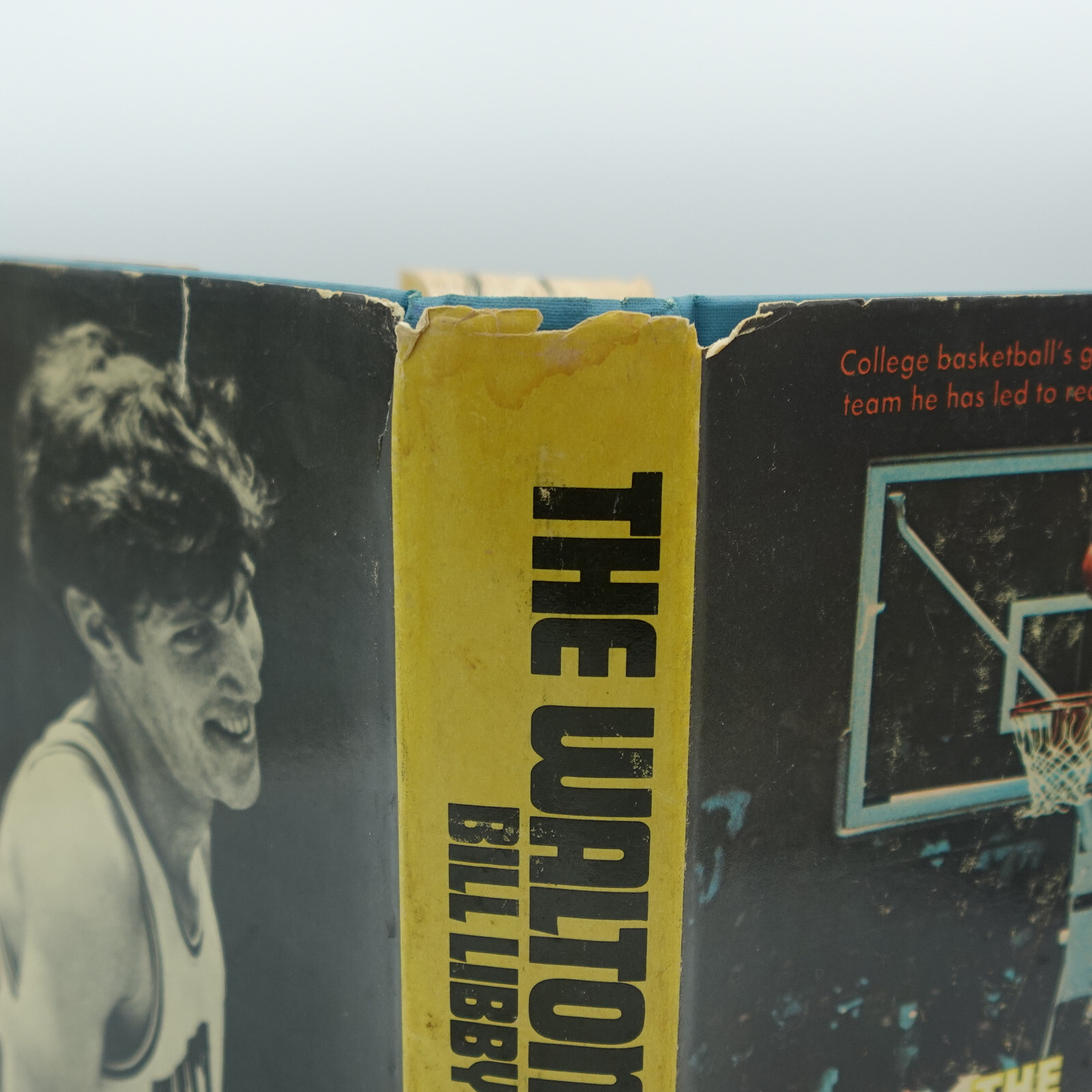 The Walton Gang  by Bill Libby  1974 Hardcover DJ Basketball UCLA College