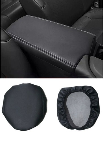 Black Leather Console Armrest Box Panel Cover For Lexus ES 250 300h 350 2019-24 - Bild 1 von 6