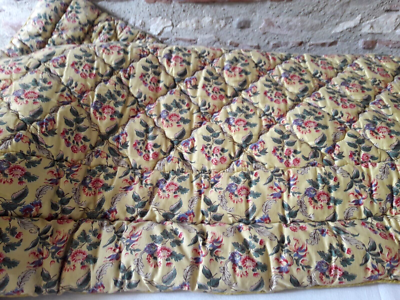 quilt, plaid ou dessus de lit flowers États-unis amérique