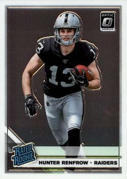 2019 Donruss Optic #190 Hunter Renfrow NM