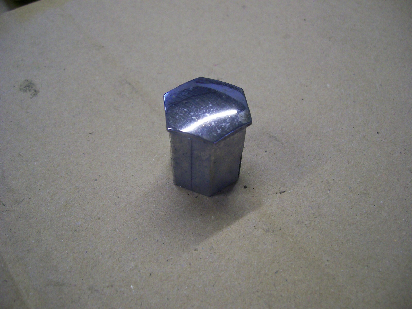 PEUGEOT 206 CC ALLOY WHEEL BOLT COVER CHROME PLATED CAP 19MM HEAD BOLT