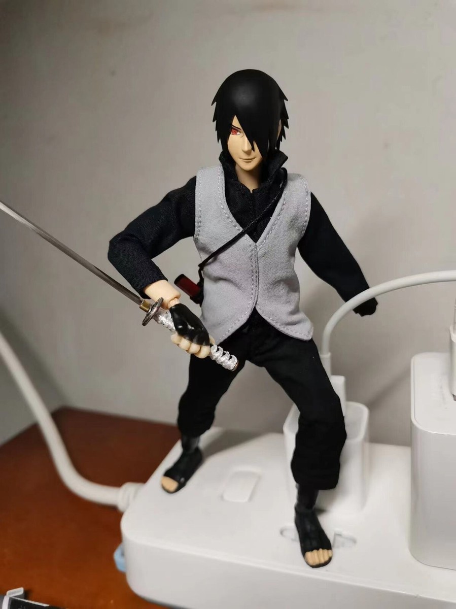 Mô Hình Chính Hãng SHF SHFiguarts Bandai Sasuke Kid Uchiha Naruto - Foto 5