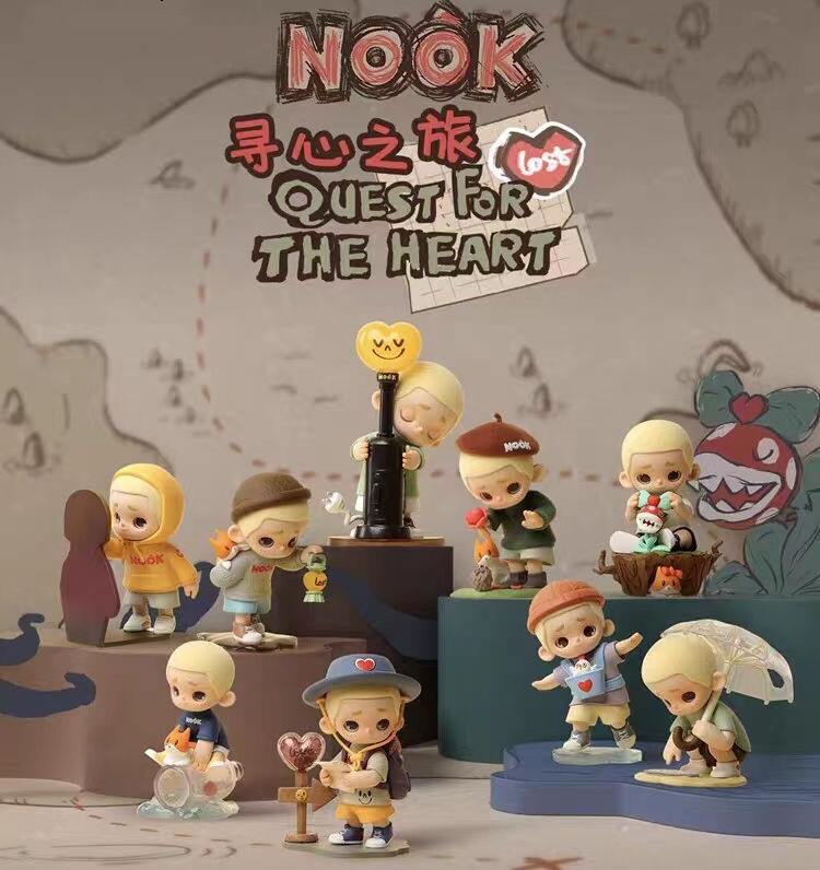52Toys Nook Quest For The Heart Series Confirmed Blind Box