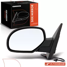 Driver Black Power Heated Mirror for Chevy Avalanche Tahoe GMC Sierra 1500 Yukon