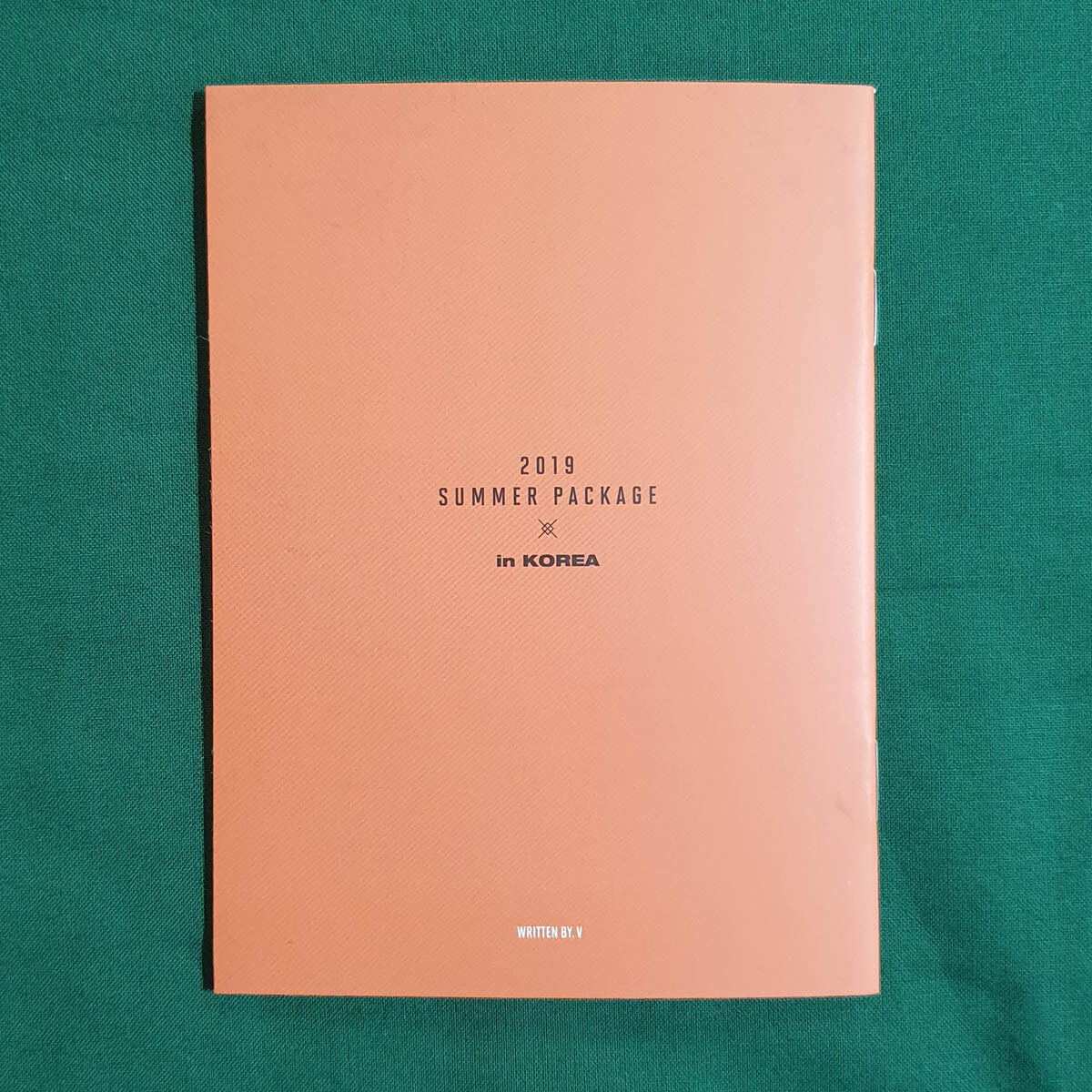 2019 SUMMER PACKAGE in KOREA BTS ダイアリー付き V Official Drawing Diary BTS 2019 Summer Package in Korea