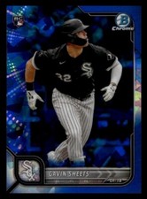 2022 Bowman Chrome Sapphire Gavin Sheets 50 RC | Chicago White Sox