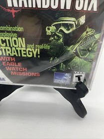 Tom Clancy's Rainbow Six (Sega Dreamcast, 2000) SEALED (crack) *FAST SHIPPING*