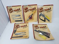 Lot of 5 Kidco Mini Tuff Tools in Package 1979