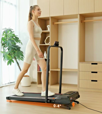 Elektrisches klappbares Laufband | automatisch verstellbar 0-4% Neigung | Laufband für Zuhause