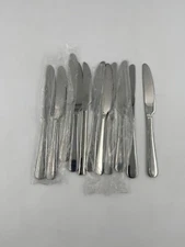 Fortessa Spada 9" 18/10 Stainless Steel Heavy Weight Solid Handle Knife 11 Set