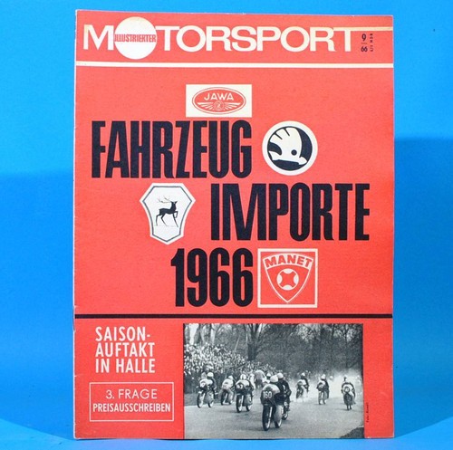DDR IMS 9 1966 Illustrierter Motorsport BMW R 69 Halle-Saale-Schleife MZ Tatra C
