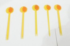 NATIONAL AIRLINES LOT OF 5 SUN COCKTAIL STICKS