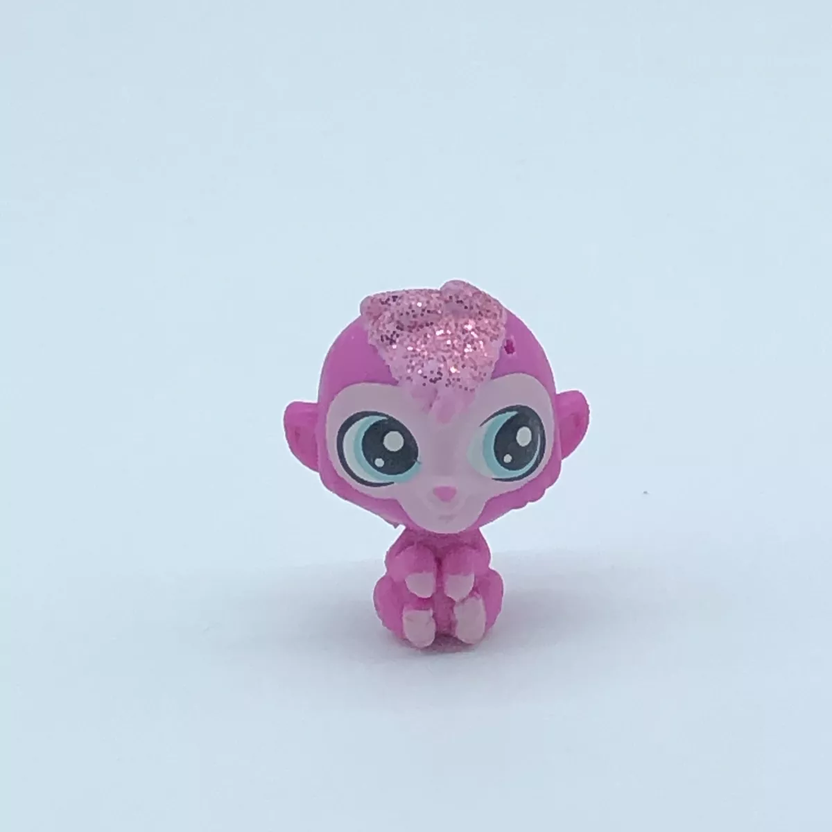 Littlest Pet Shop LPS MINI monkey 4083 pink glitter eBay